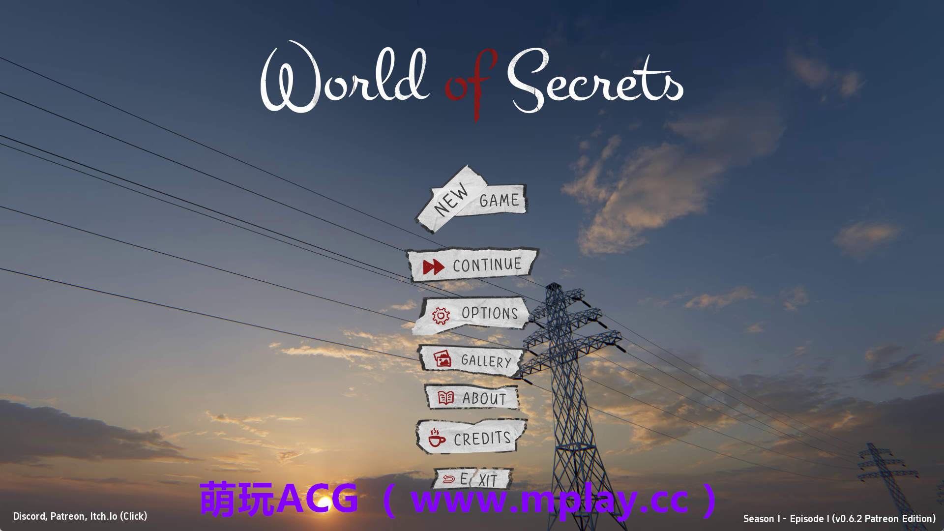 【PC/欧美SLG】秘密世界0.6.2官中汉化版【2.52G/汉化/动态/更新】