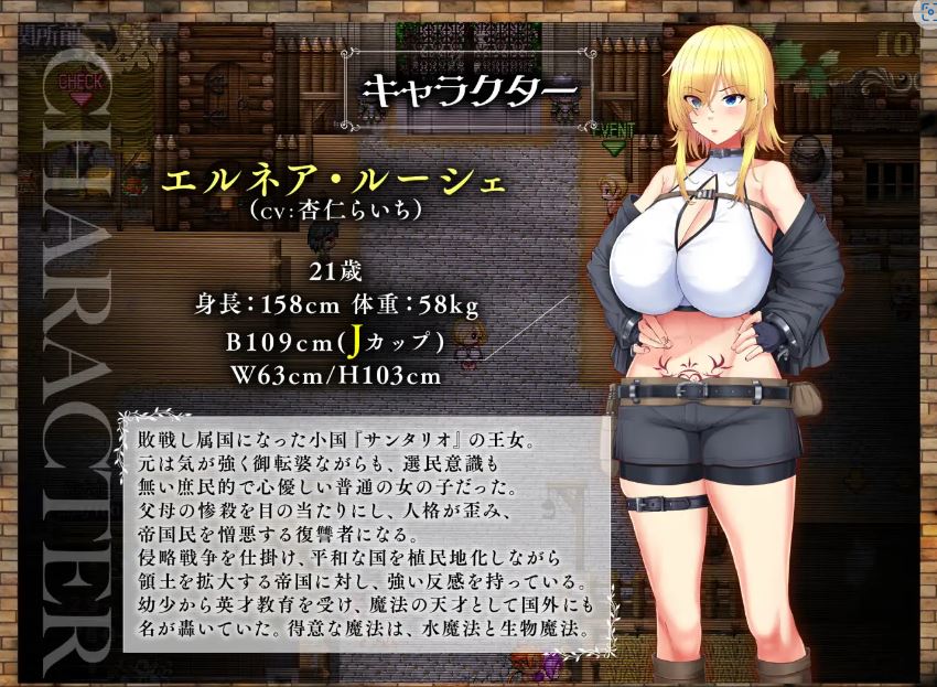 [电脑+安卓/RPG/AI汉化] 亡国的公主沦为侵略国家的共享奴隶～ 敗戦隷姫エルネア～亡国の姫は侵略国家の共有奴○～萌玩版 [2G]
