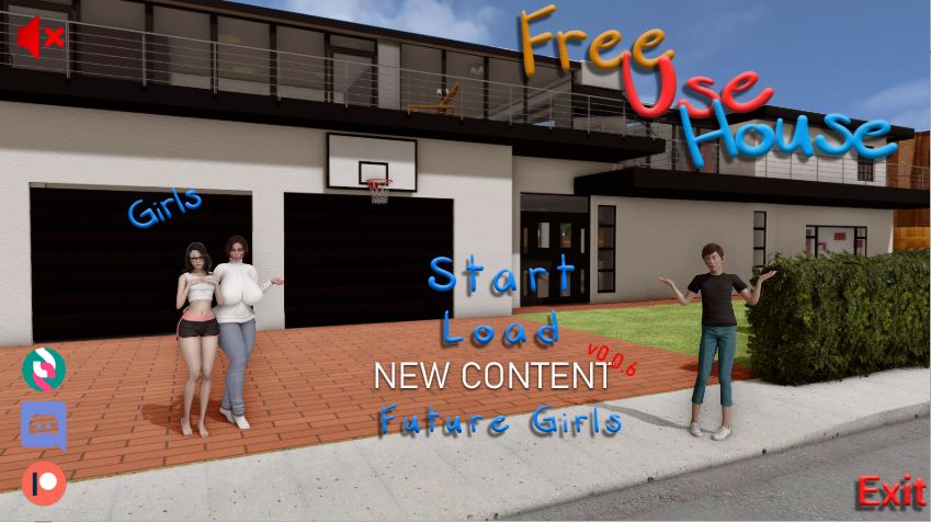 【电脑/SLG/tool工具汉化/动态】自由使用之家/为所欲为之家/Free Use House v0.0.6 P2[2.41G]