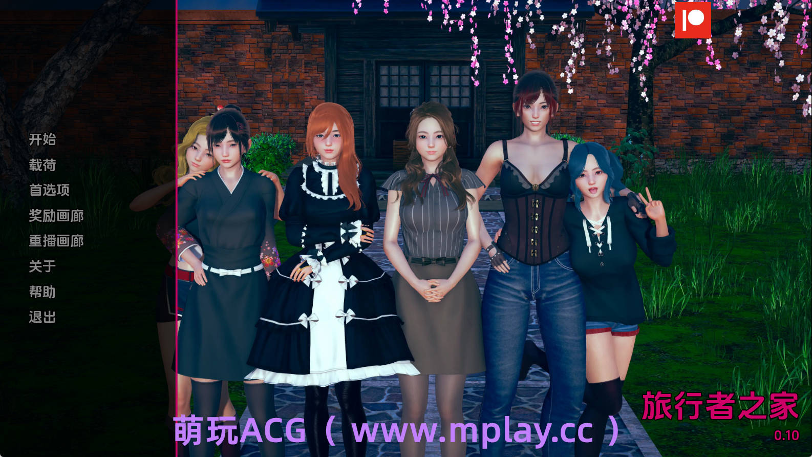 【PC/欧美SLG】任性旅行者之家0.10汉化版【3.40G/汉化/动态/更新】
