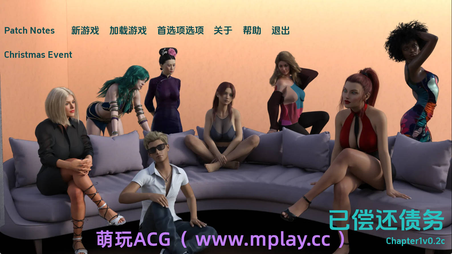 【PC+安卓+IOS/扶她SLG】已偿还的债务0.2c汉化版【326MB/汉化/动态/更新】