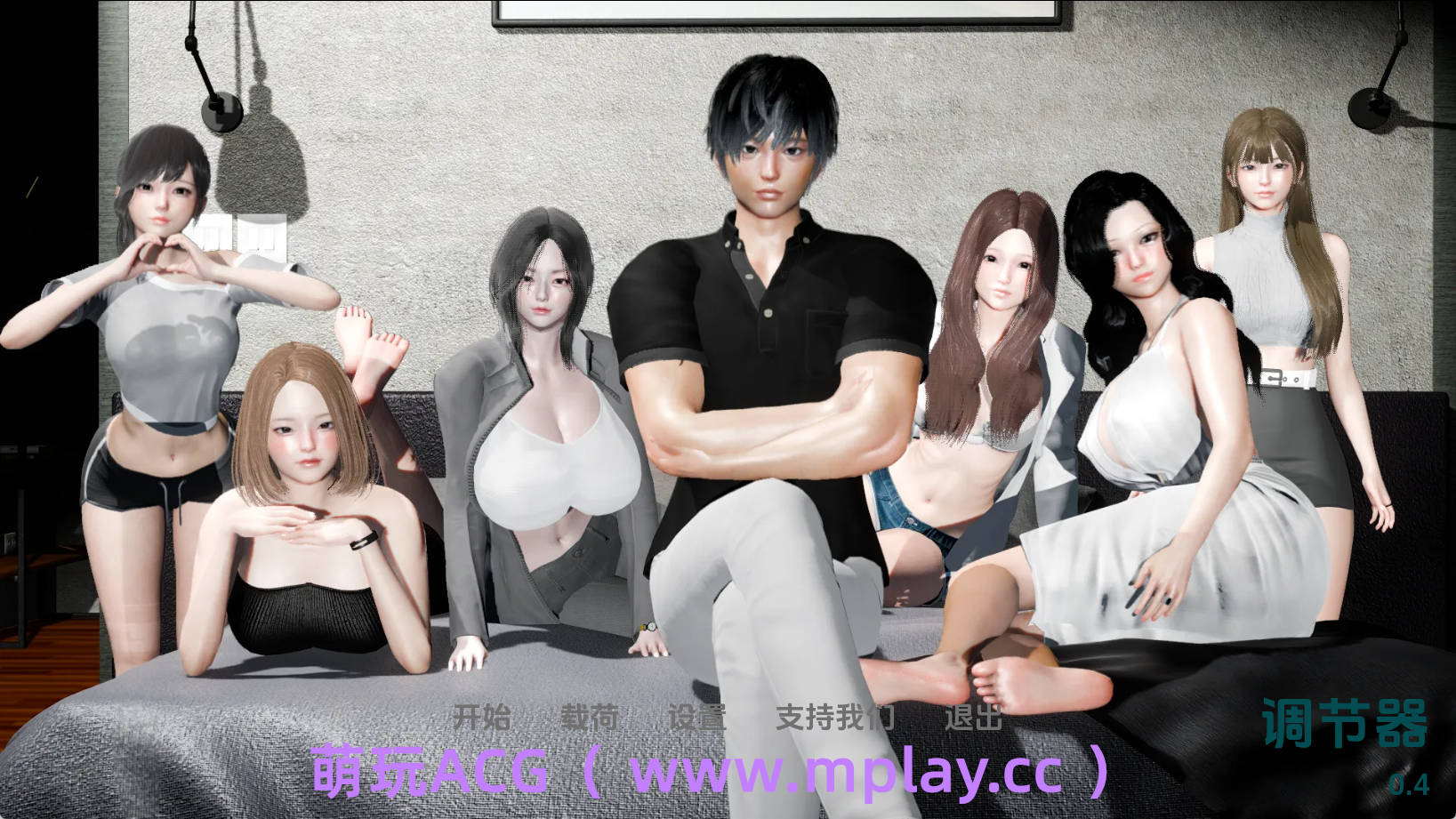【PC+安卓+IOS/亚洲SLG】调节器0.4汉化版【1.06G/汉化/沙盒/更新】