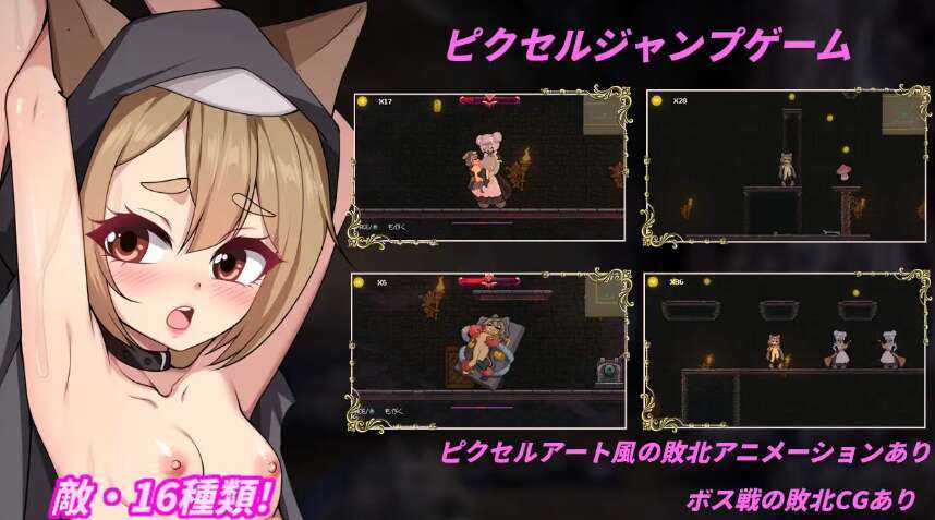 [电脑/ACT/官中] 隐匿在欲望之城的异世界 欲望の城に隠された異世界 v1.0.2 官中步兵版 [700M]