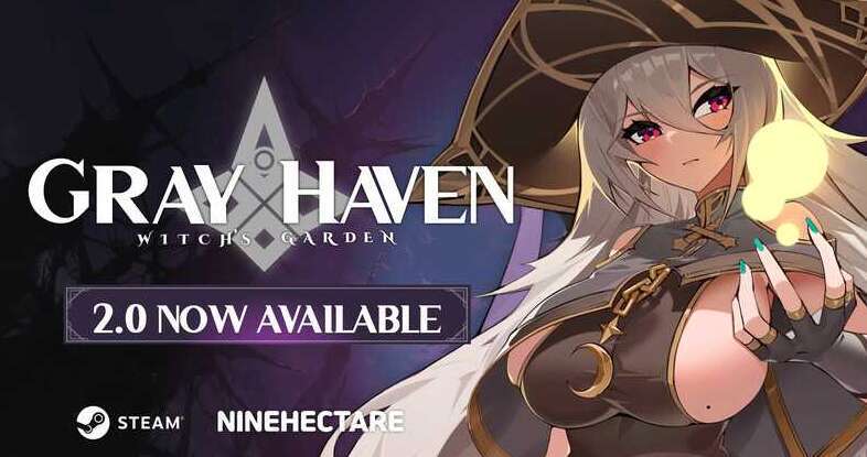 【电脑/RPG/官中】灰色乐园/Gray Haven : Witch’s Garden Ver2.01 官方中文版【9G】