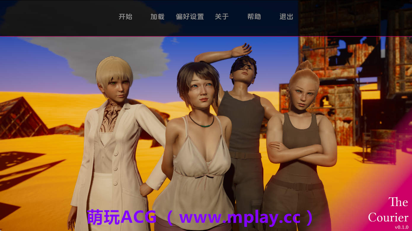 【PC/欧美SLG】信使Ch.1v0.1.0 AI版【3.83G/汉化/动态/更新】