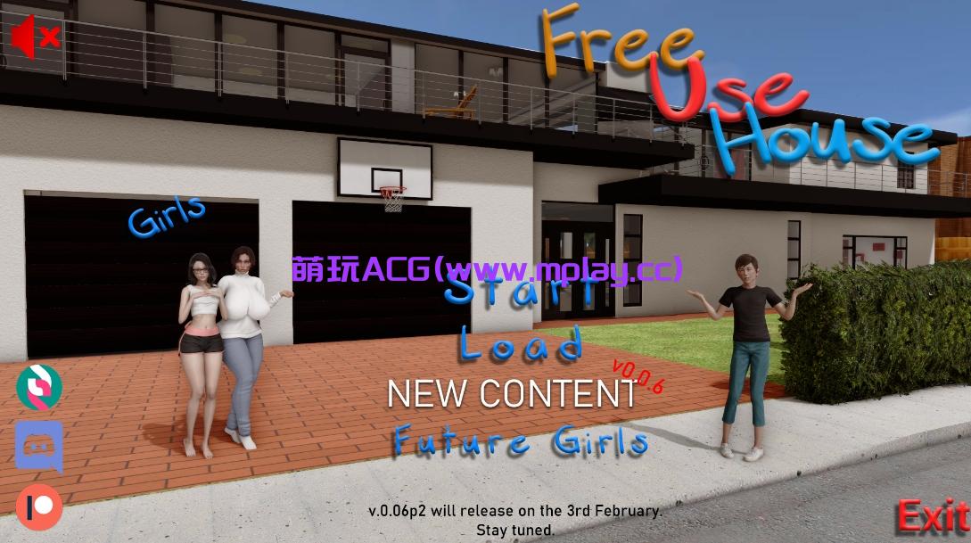 [PC+安卓+IOS/欧美SLG/汉化动态] 免费使用房屋 Free Use House [v0.0.6 P1][3.16G]
