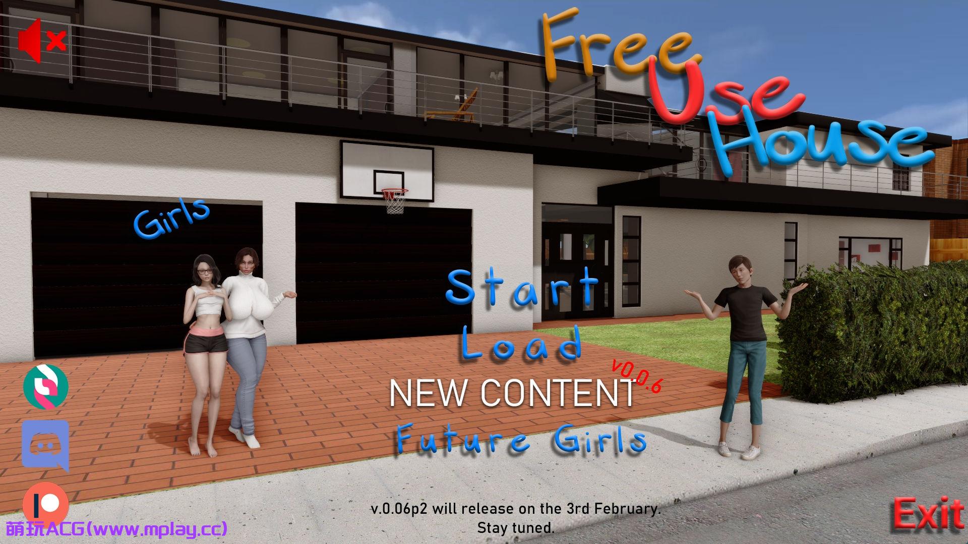 【PC+安卓+IOS/欧美SLG】免费使用房屋 Free Use House [v0.0.6 P1]【汉化/动态/3.16G】