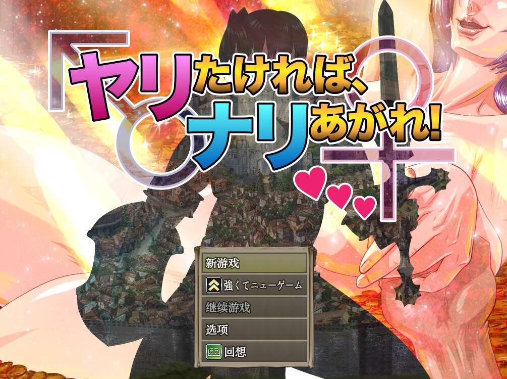 【电脑+安卓/日系RPG/AIGPT汉化】想要做爱，就来吧！1.0 萌玩版【1.1G】