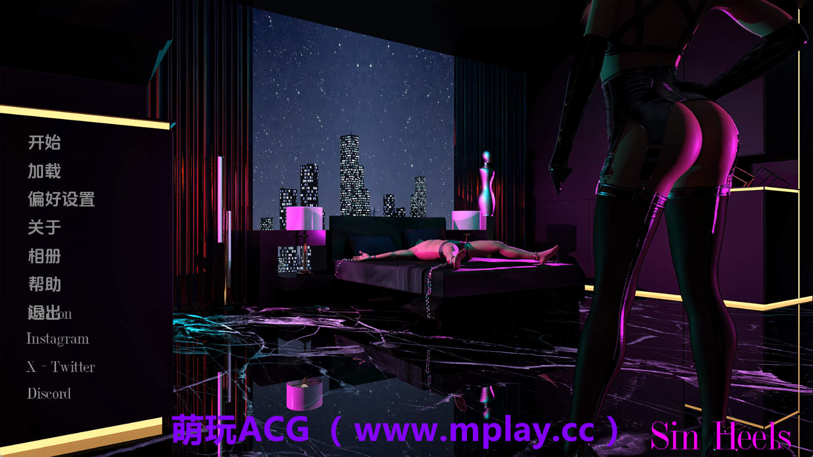 【PC+安卓+IOS/欧美SLG】罪孽高跟鞋Ep.4P1v3.3 AI版【2.87G/汉化/动态/更新】