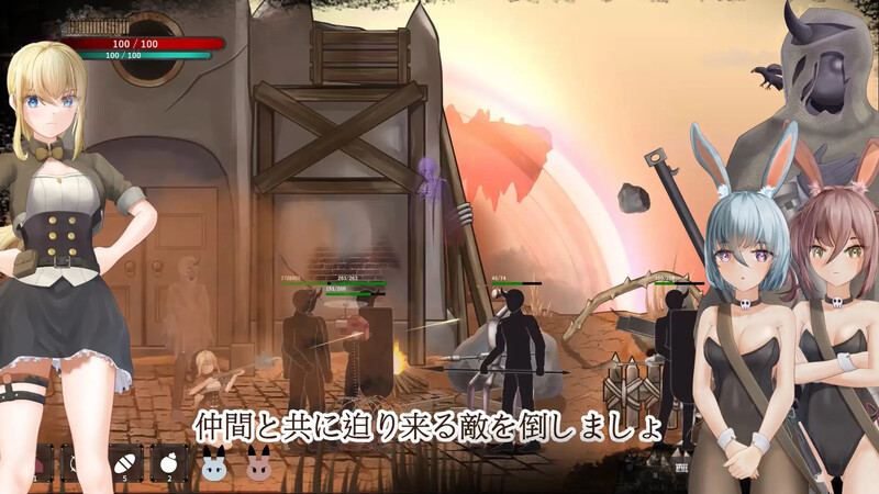 【动作ACT/全动态/官中】毁灭之地的女王(滅びた地の女王)V1.0 STEAM官中【300M】