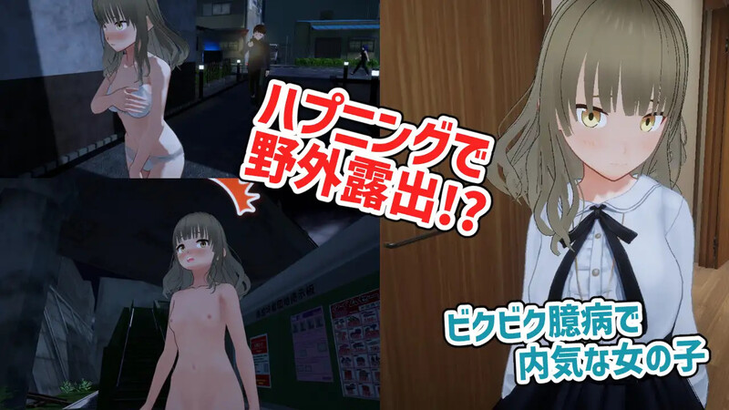 【3D互动/全动态/生肉】全裸回家～草薙凪沙想回家～（全裸帰宅～草薙なぎさは帰りたい～）V2.0 原版JP 【5.2G】