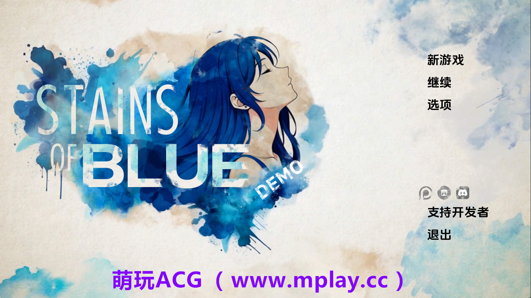 【PC+安卓+IOS/欧美SLG】蓝色污渍v1.4b AI版【1.09G/汉化/动态/更新】