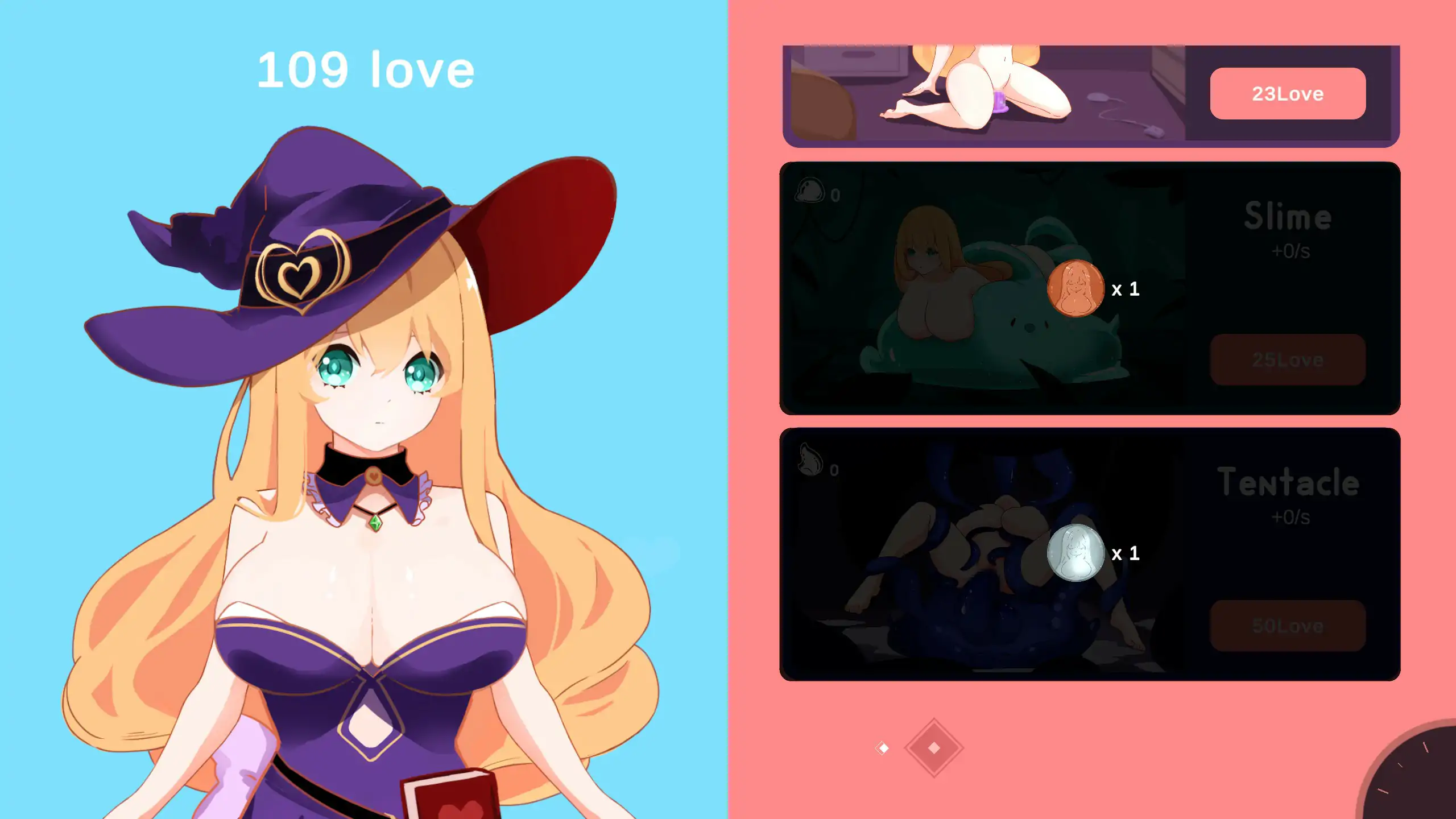 [日式SLG/新作] 乳揺clicker！见习魔女-淫魔的试炼 乳揺れclicker!魔女見習い~淫魔の試練 官方中文版[9月新作/1.2G]