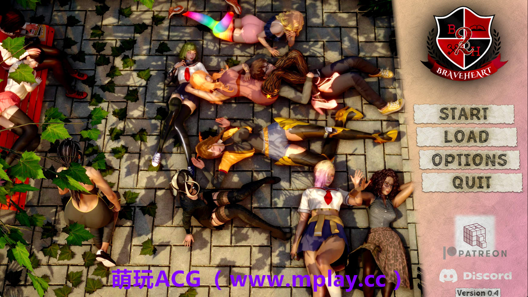 【PC/欧美SLG】勇敢者学院2v0.4赞助 AI版【3.30G/汉化/动态/更新】
