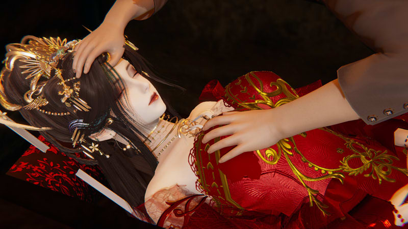 [3D漫画] [3D无修]冥婚 01-02章[O尸][185M]