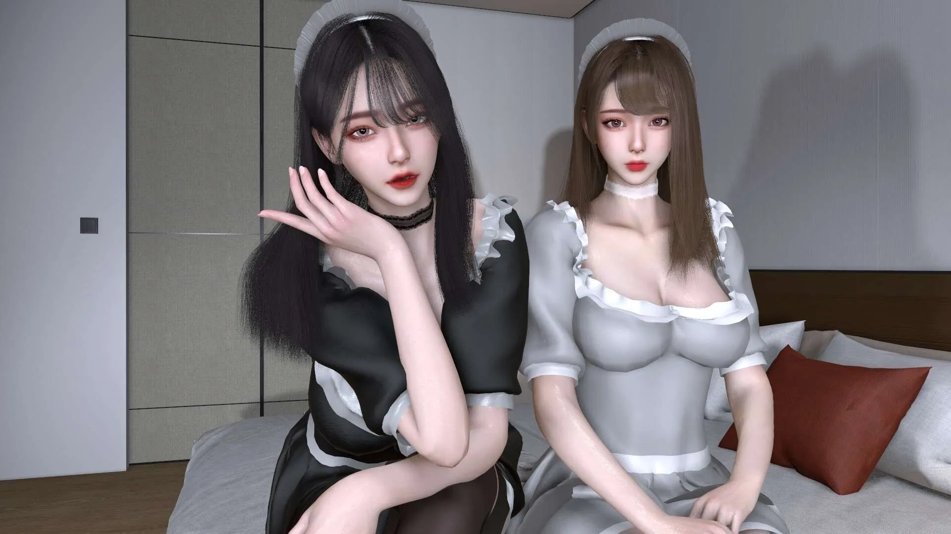[亚洲风SLG/新作] 姊妹的侍奉 Maid Sisters’ Service 官方中文Demo版[10月新作/3G]