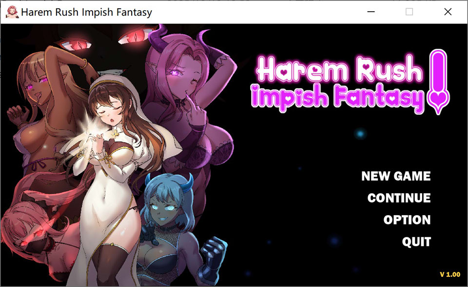 [亚洲风SLG/新作] 后宫狂热：绮想奇谭 Harem Rush Impish Fantasy 正式版[10月新作/700M]