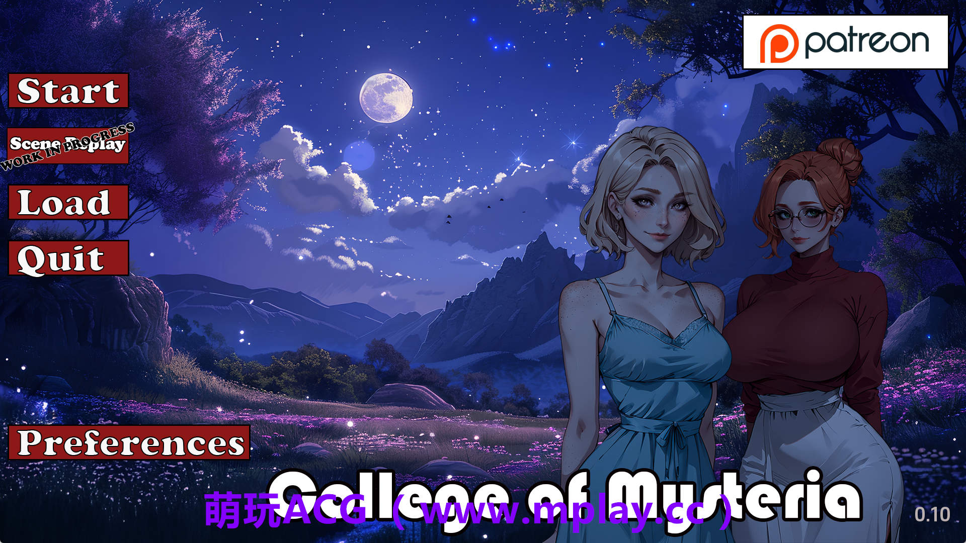 【PC+安卓+IOS】神秘学院v0.10【2.42G/汉化/动态]