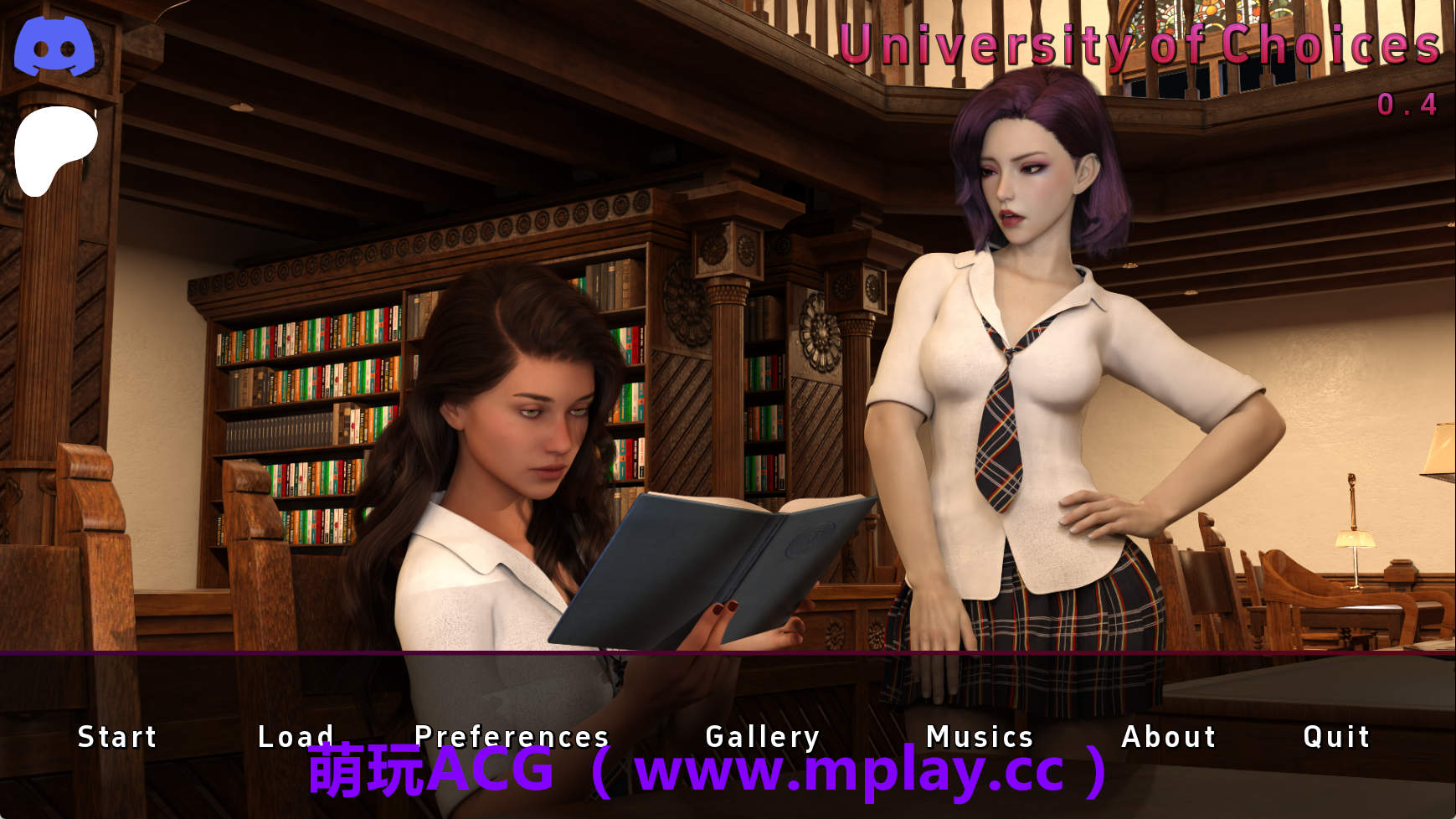 【PC+安卓+IOS/欧美】选择大学v0.4【6.40G/汉化/动态】