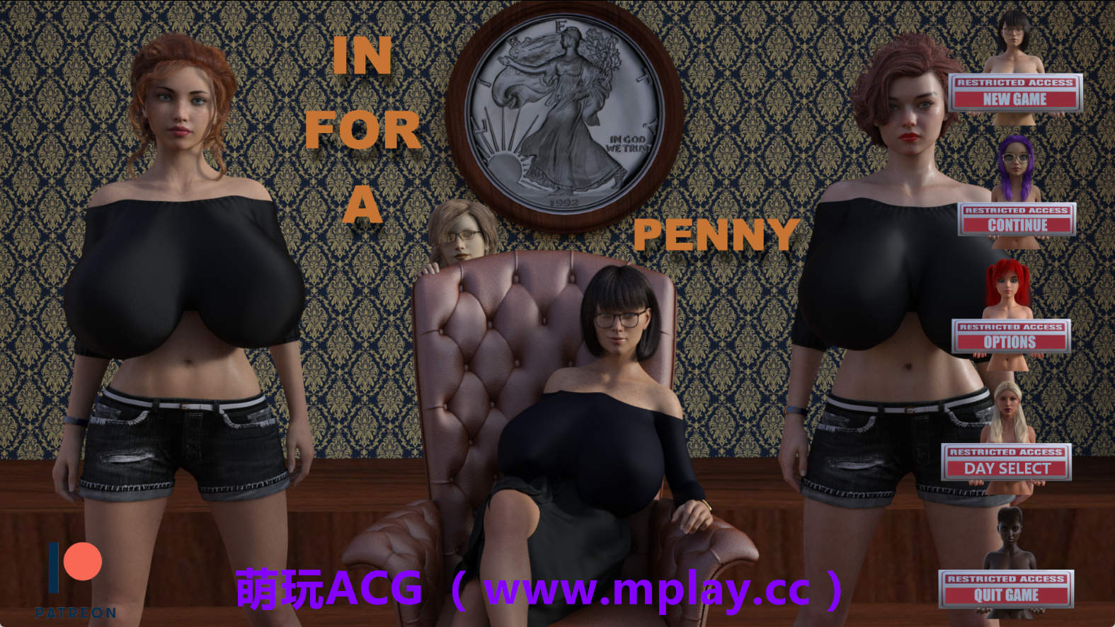 【PC/欧美SLG】一分钱一分货v0.72 AI版【3.74G/汉化/动态/更新】