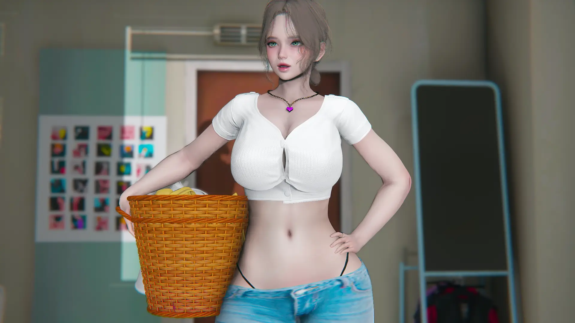【PC、安卓、IOS适用】欧美SLG游戏《追逐欲望》v0.1 AI版，2.00G，汉化且含动态内容，已更新