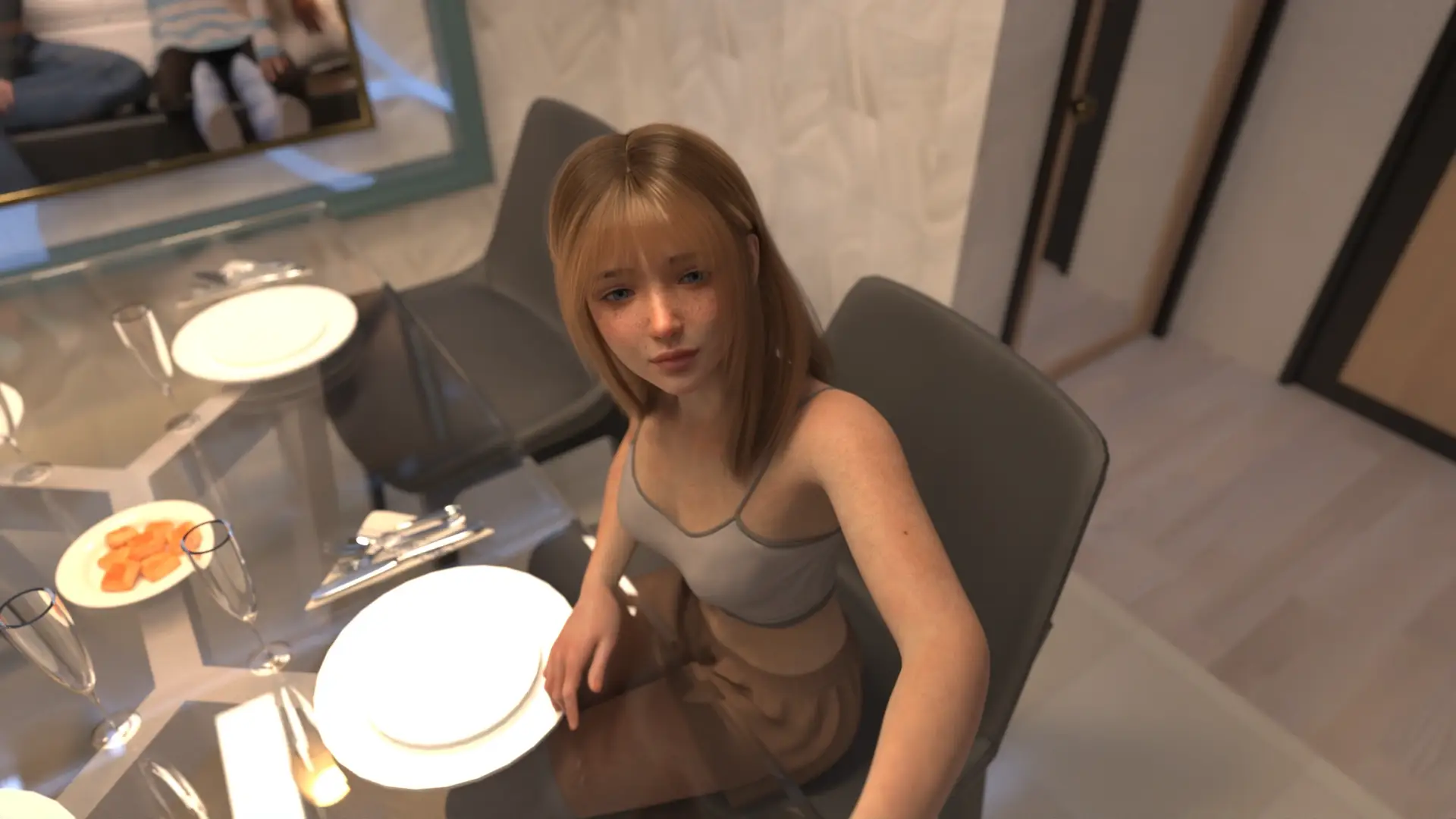 【PC、安卓、IOS可用】欧美SLG游戏《寻找米娅》v0.1 AI版，1.18G，汉化且含动态内容，