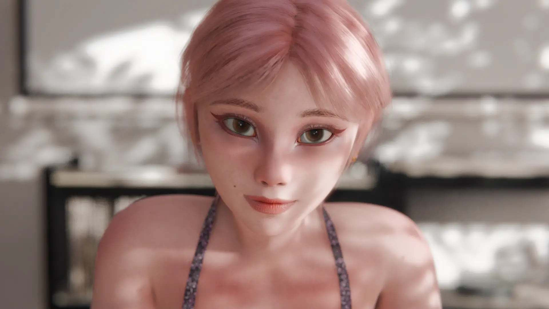 【PC、安卓、IOS可用】欧美SLG游戏《我的女孩喜欢手铐》v0.3 AI版,827M,已汉化,沙盒玩法,有更新