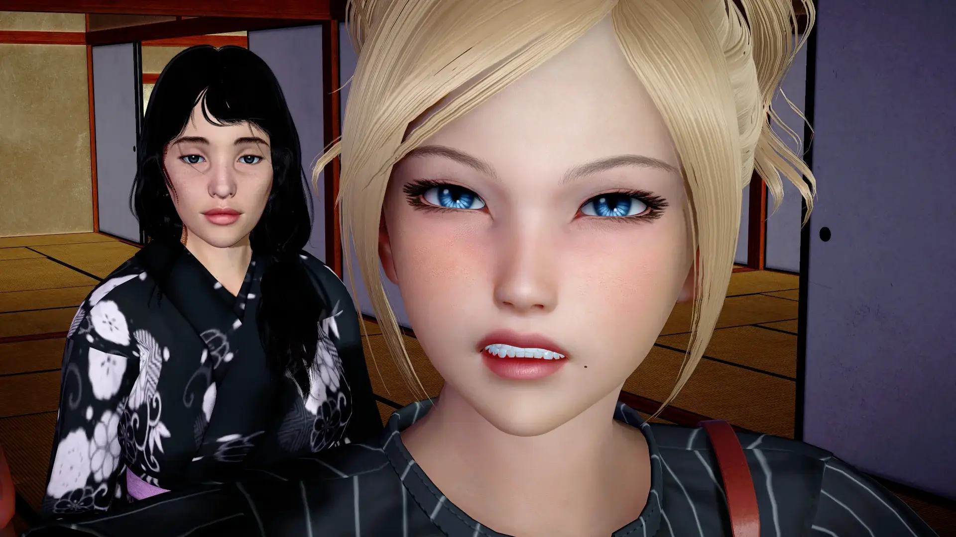 【PC、安卓、IOS可用】亚洲SLG游戏《妈妈与我的秘密：重制v0.9.0 AI版》，汉化动态版，1.61G