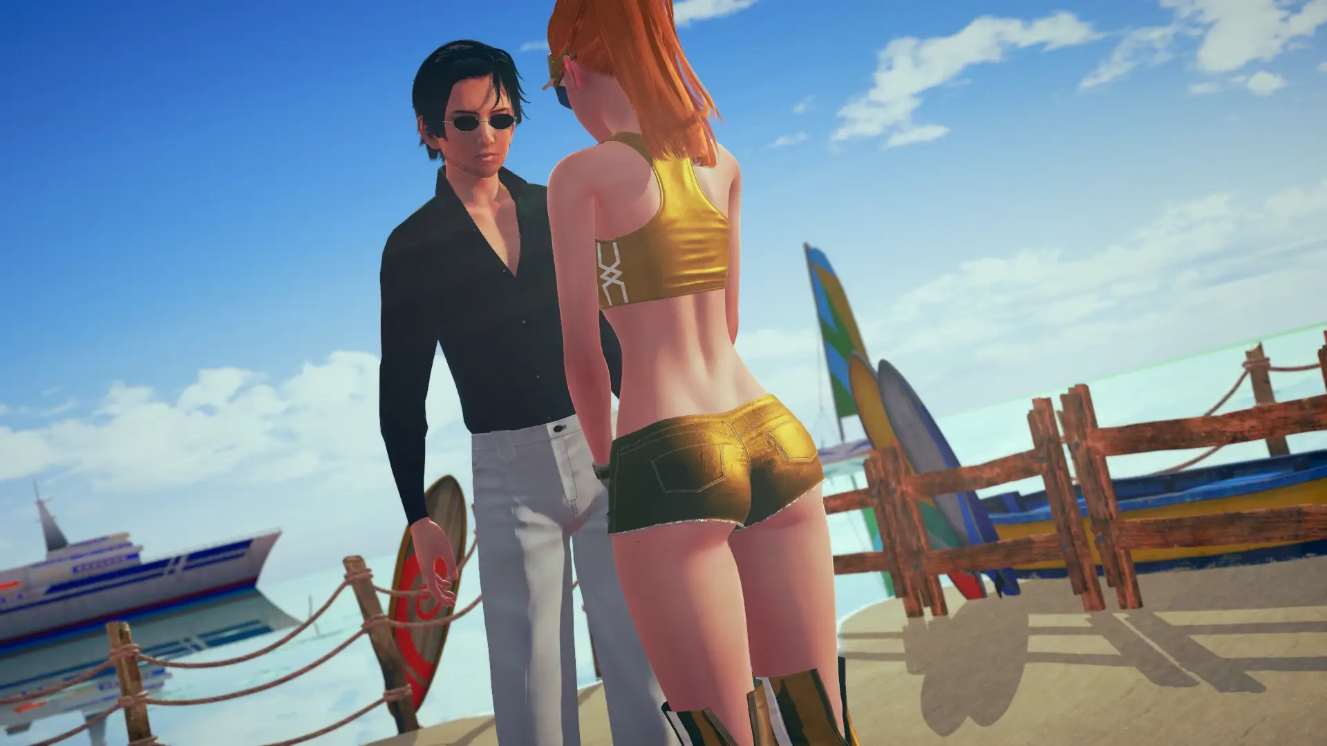 【PC、安卓、IOS可用】欧美SLG游戏《无辜服务员的生活》v0.4.1 AI版，2.05G汉化沙盒版更新
