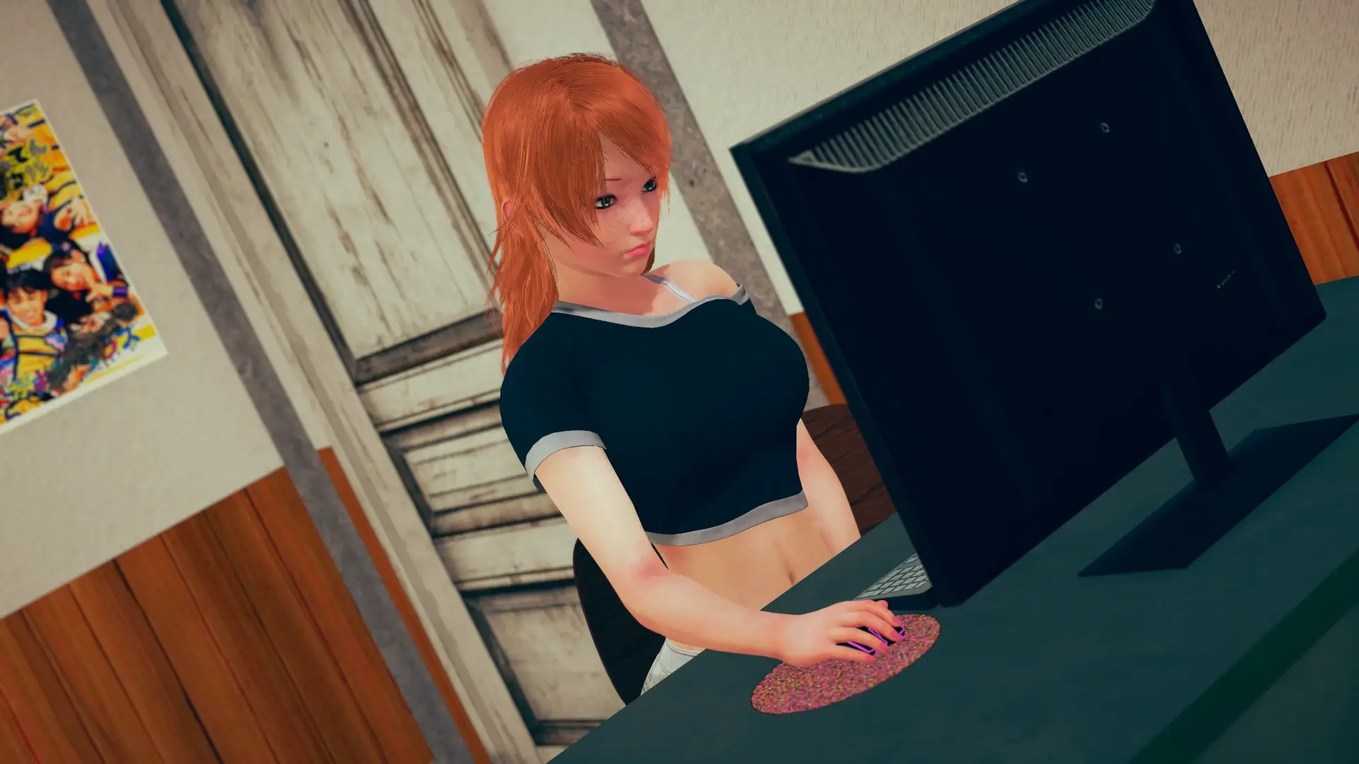 【PC、安卓、IOS可用】欧美SLG游戏《无辜服务员的生活》v0.4.1 AI版，2.05G汉化沙盒版更新