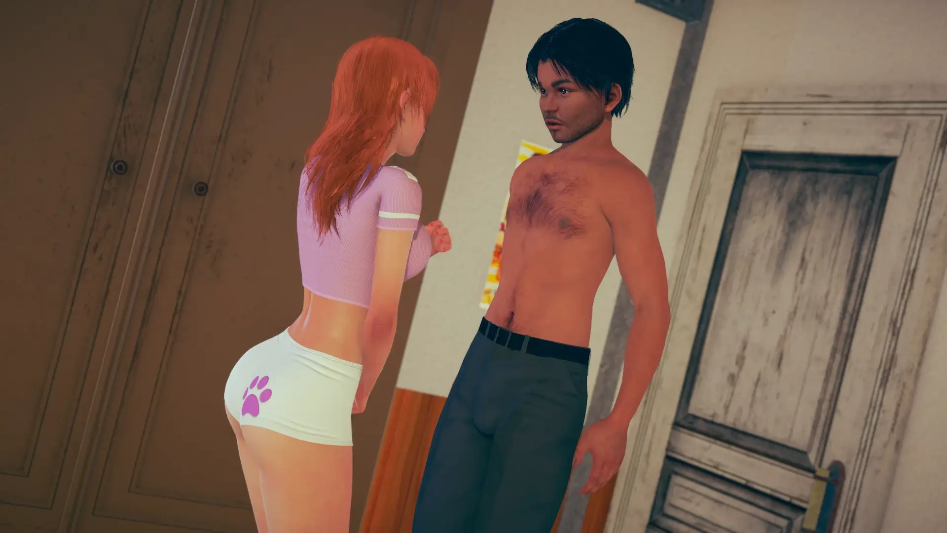 【PC、安卓、IOS可用】欧美SLG游戏《无辜服务员的生活》v0.4.1 AI版，2.05G汉化沙盒版更新