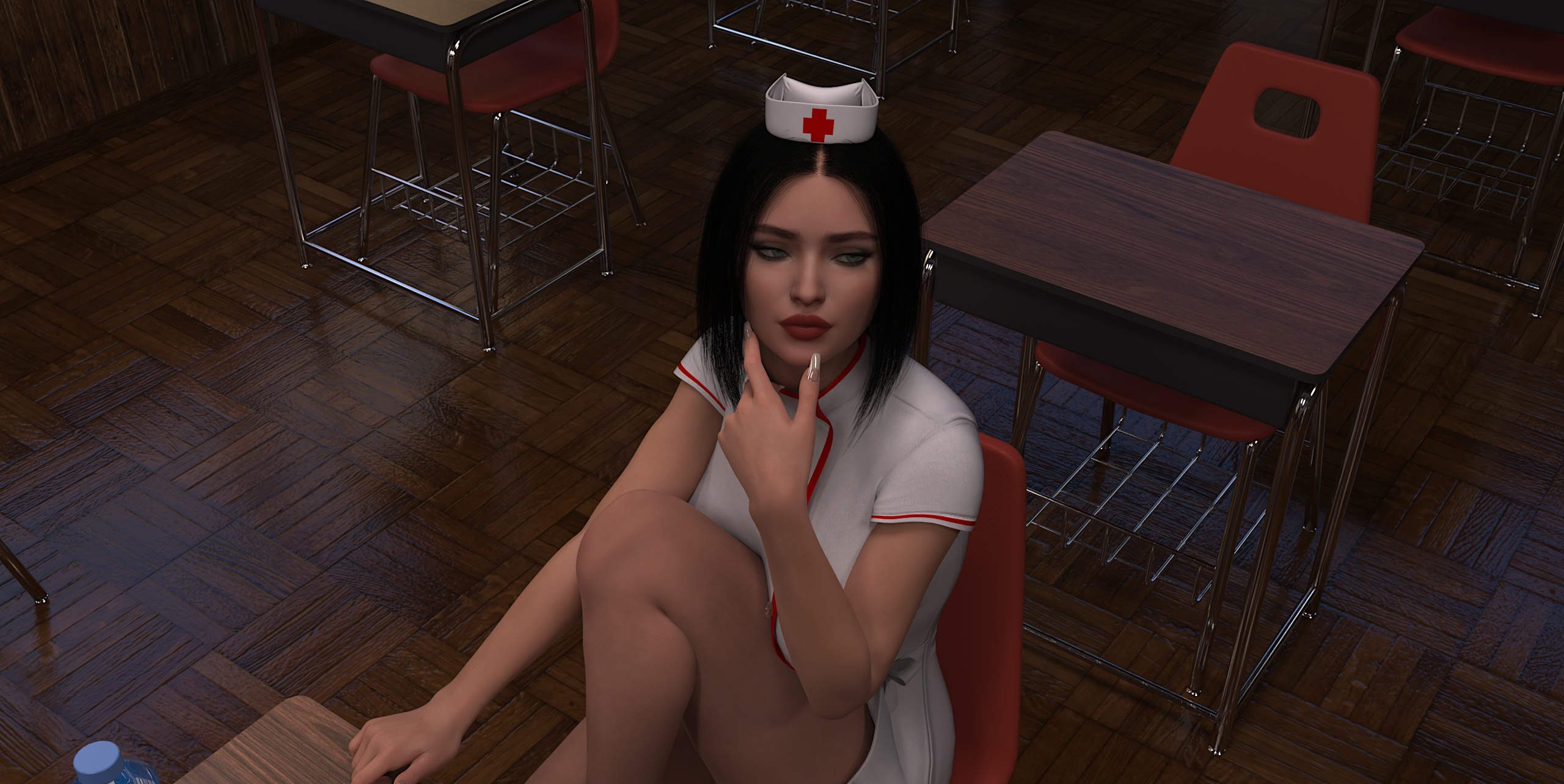 【PC欧美SLG游戏】《医疗特别护理》v0.8 AI版,4.68G,汉化且含动态内容,已更新