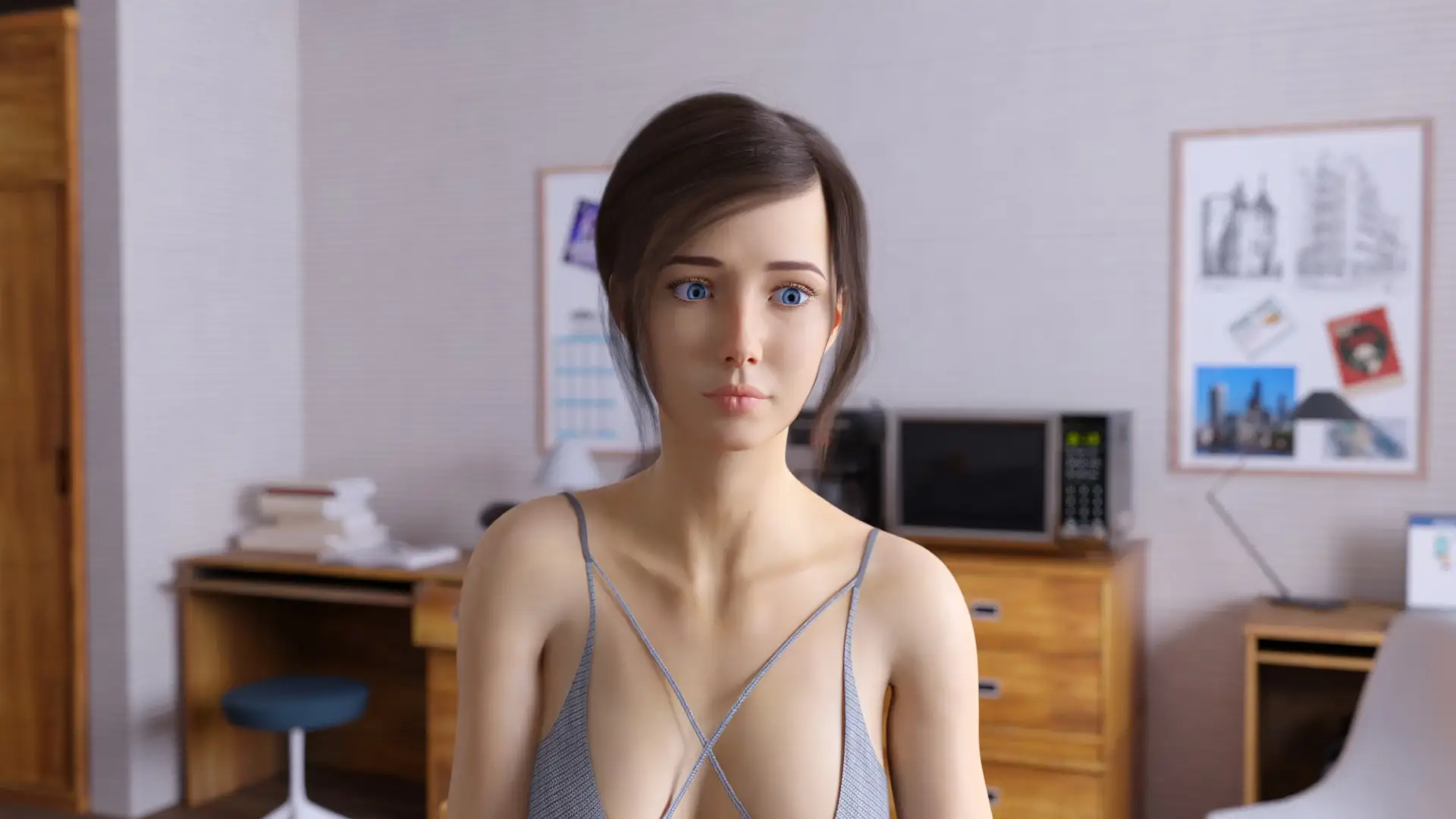 【PC欧美SLG游戏】《学院情缘》v1.8.0 AI版，14.3G，汉化动态更新版