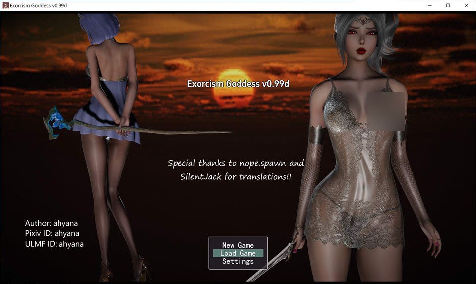 【RPG游戏更新】《驱魔女神（Exorcism Goddess）》V0.99d云翻汉化版，12月更新，大小2.8G