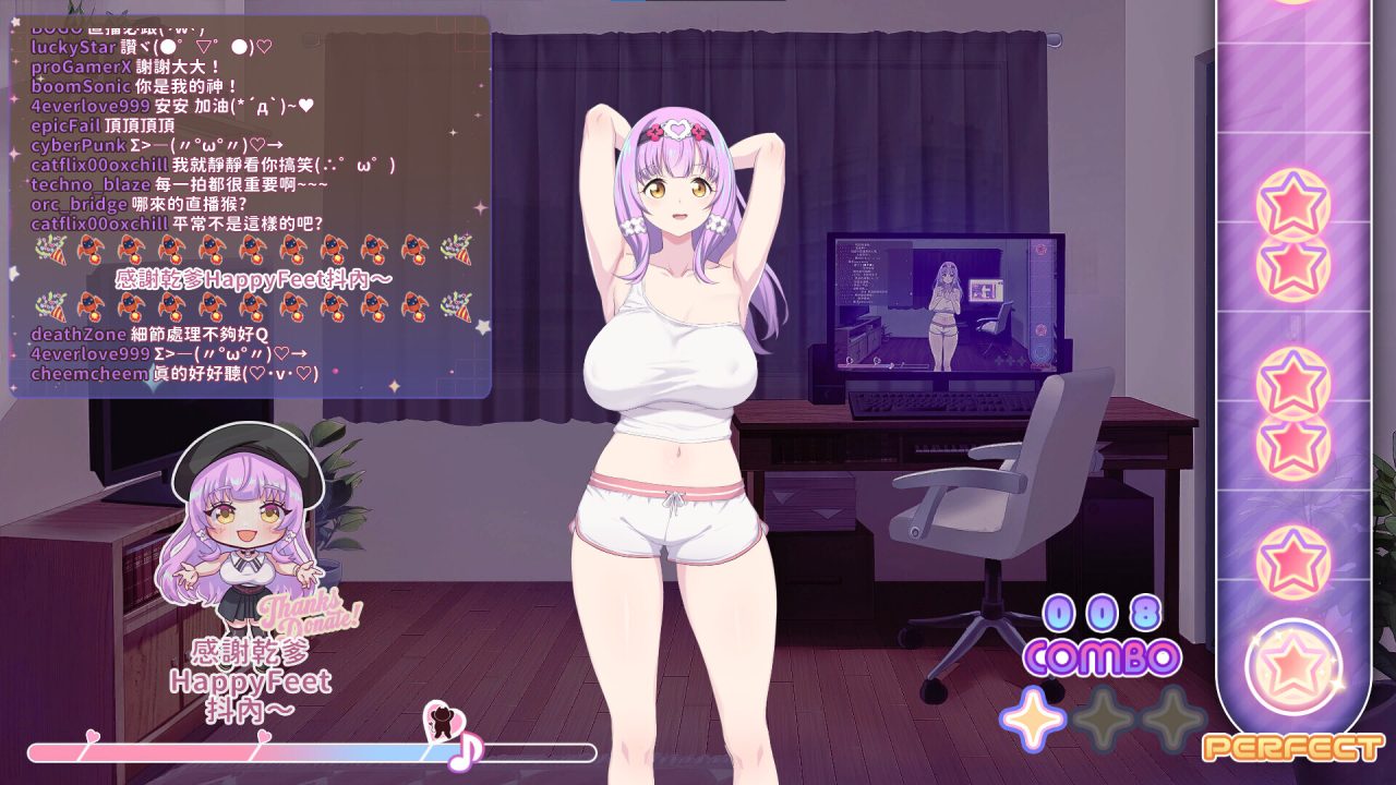 【SLG/2D】《甜蜜魅魔之家/Sweet Succubus Home》V1.09 官方中文无修版,全 CV,12 月更新,3G 大小