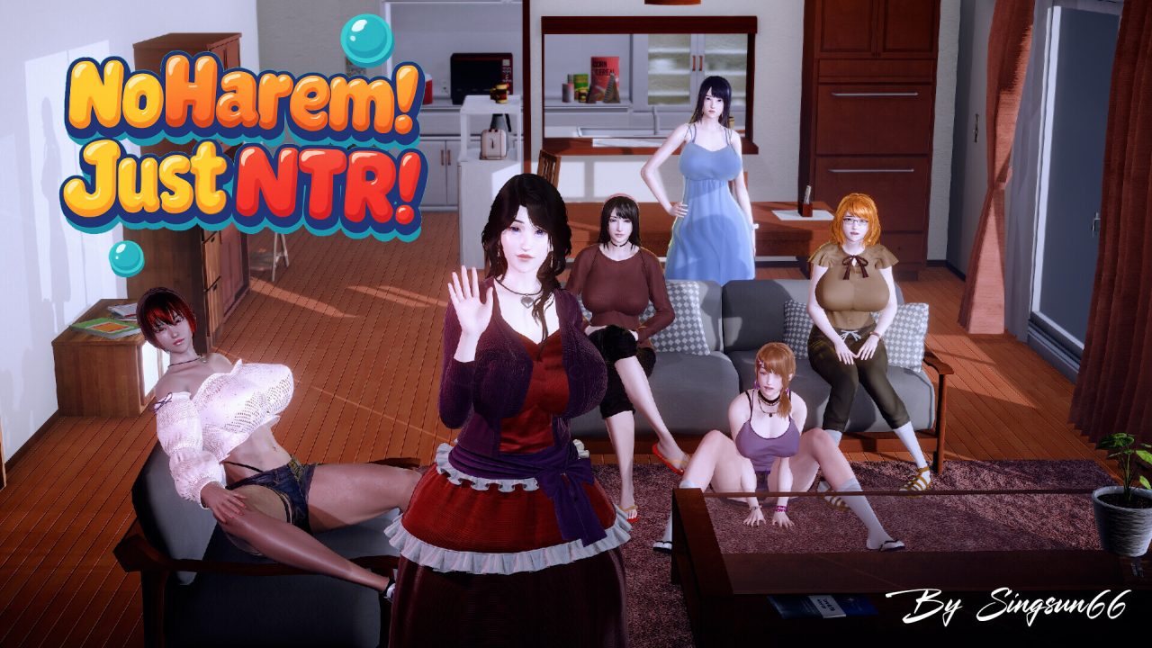 【SLG游戏/AI汉化/3D/巨乳元素】《No Harem Just NTR》EP.2 全AI汉化版[PC+安卓] 1月更新，大小5.5G
