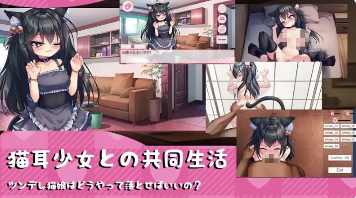 【SLG/2D/侍女/猫耳】2月新作《我的妹妹是黑猫》（私の妹は黒猫）官方中文版，大小200