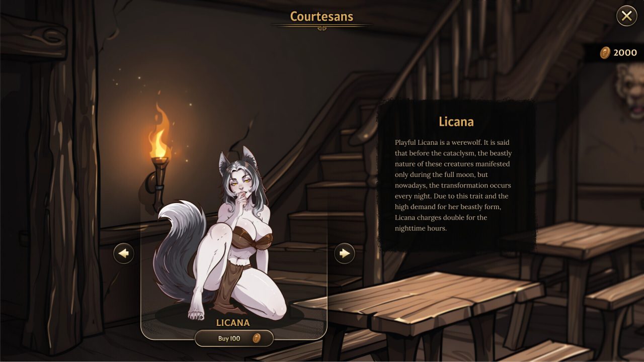 【互动SLG/后宫/魔物娘】1 月新作《诺坎的征程：性爱、金钱、荣耀》（Nocan’s Quest: Sex, Gold, Glory）官方中文版，大小 2.3G