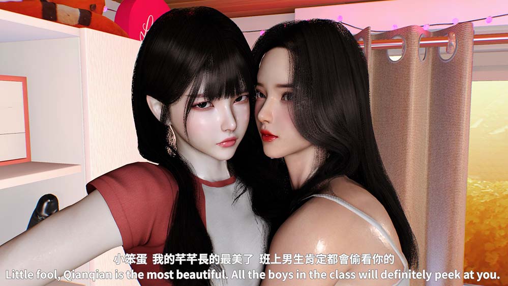 [3D漫画] Tannie林静的荒岛求生、办公室的秘密、闷骚妹妹李芊芊 [NB
