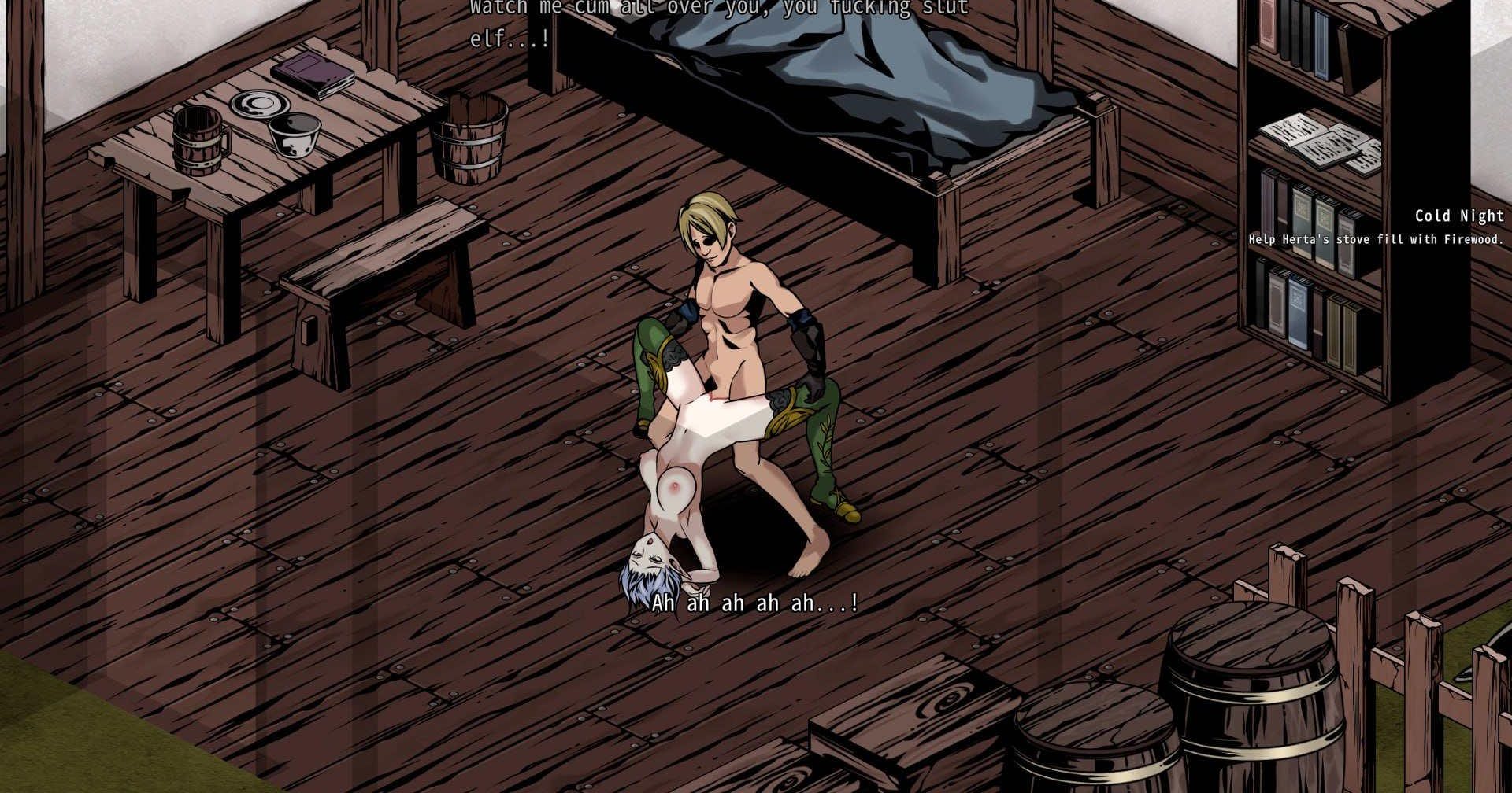 [电脑SLG新作更新]《黑暗之地编年史：堕落精灵》（Dark Land Chronicle）官方中文赞助者版Ver0.411更新，含H版内容（类似H版饥荒），大小2.14G，无赞助作弊
