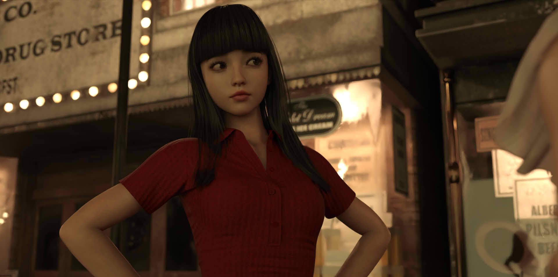 【PC、安卓、IOS可用】欧美SLG游戏《顽皮的幽灵女孩》v0.12.1 AI汉化版，3.04G，沙盒玩法，已更新