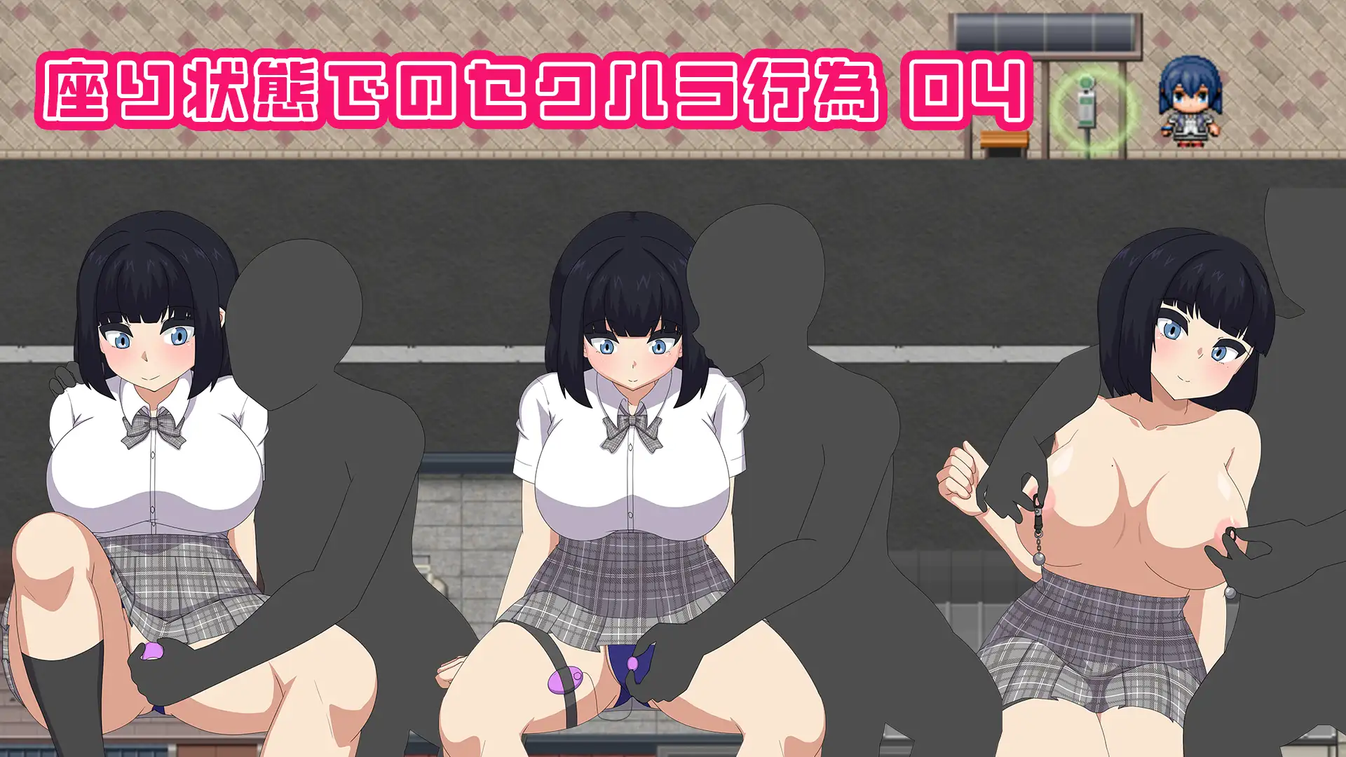 《裸体高中：无拘束的校园生活》——日式RPG，融合制服、露出元素，AI汉化版，5月新作，容量3G