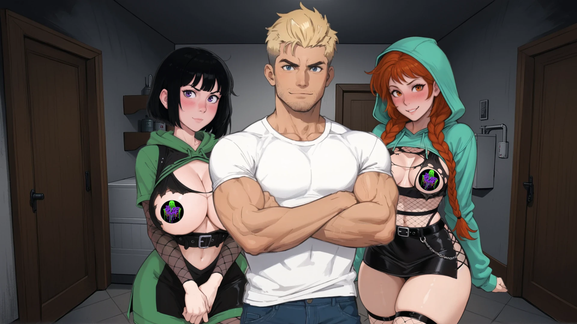 【SLG/巨乳/2D/更新】盖布的幽灵狩猎/Gabe’s Ghost Hunt[Ver0.2.5]【PC+安卓/600M】