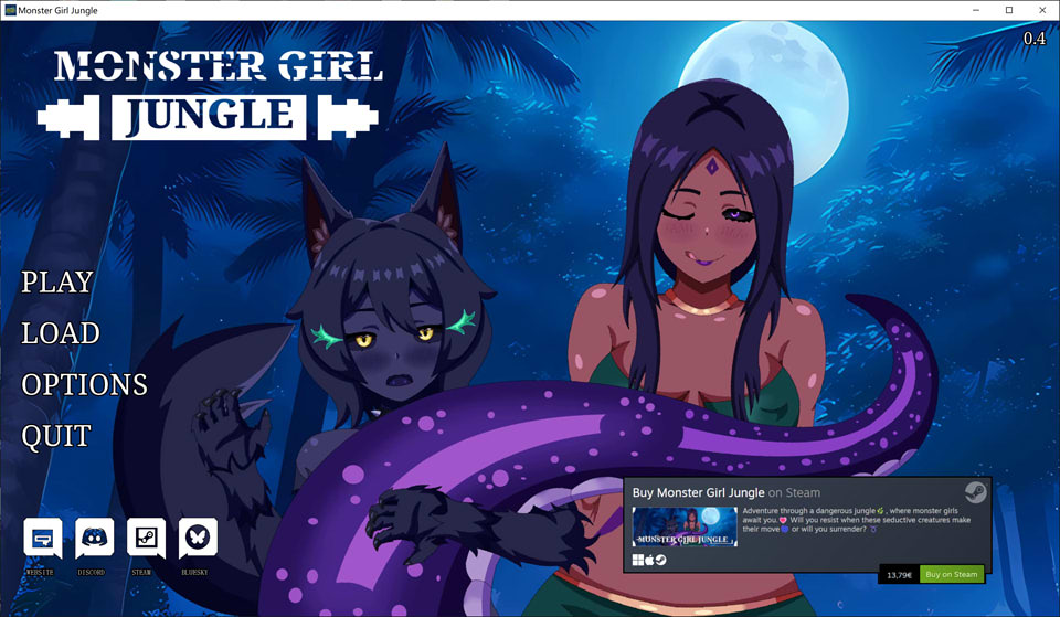 【SLG/魔物娘】魔物娘丛林/Monster Girl Jungle V0.4 官方中文版[6月新作/700M]