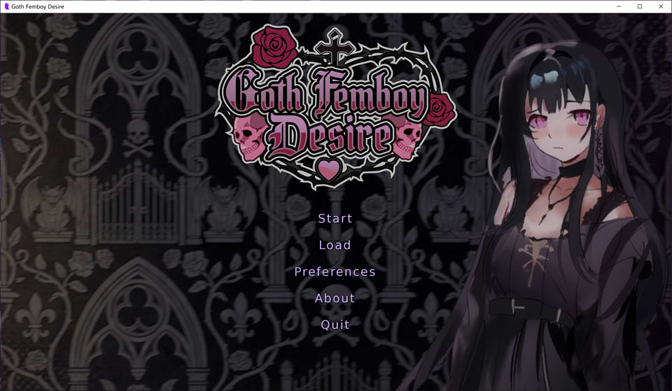 【SLG/STEAM官中/伪娘】无哥特伪娘的欲望/Goth Femboy Desire 官方中文版[6月新作/400M]