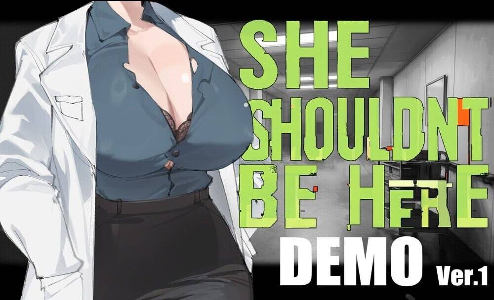 【SLG/像素风/心理恐怖/5月新作/1.2G】她本不该在这里 SHE SHOULDN'T BE HERE V0.1 官方中文版
