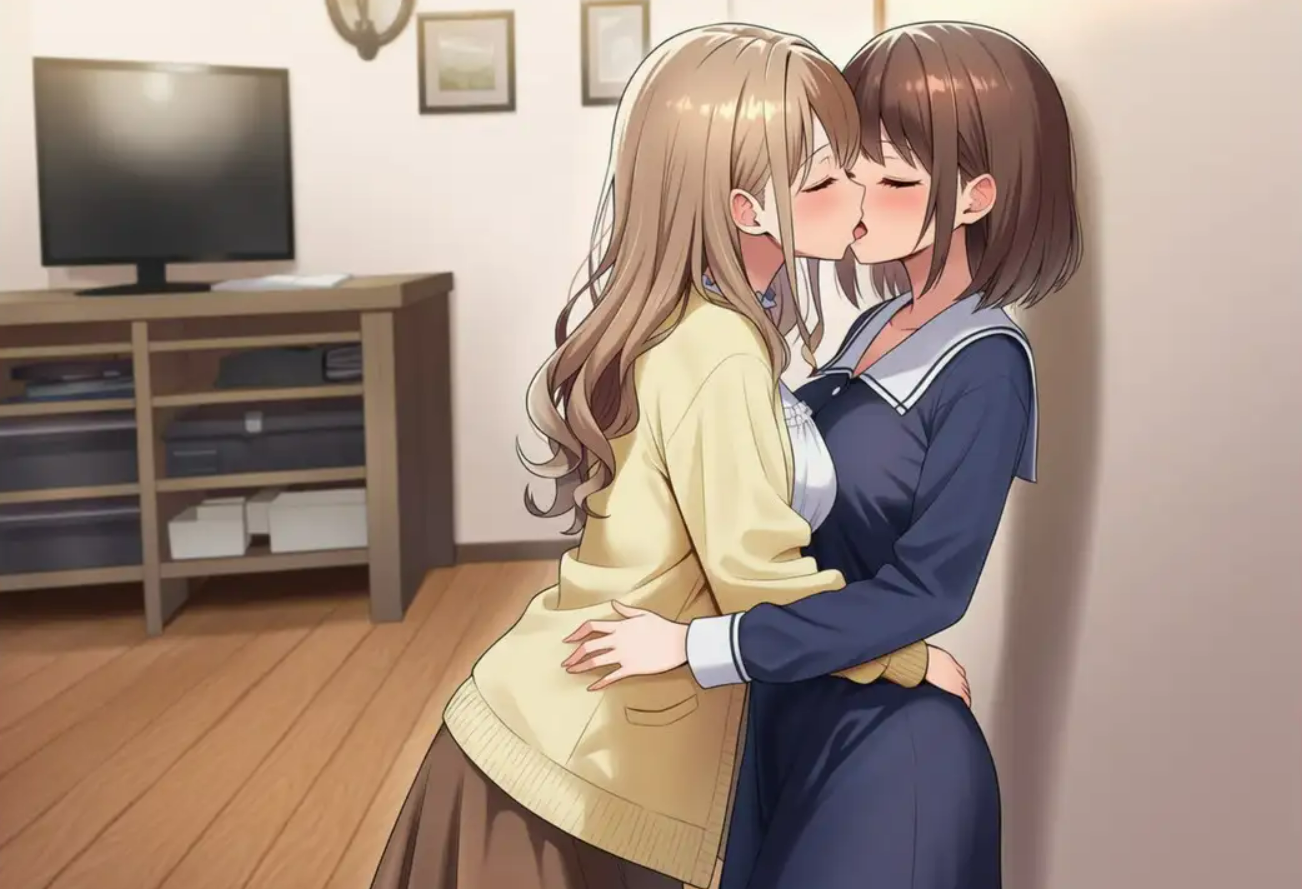 【ADV/扶她/百合】色色的我被温柔软萌的扶她大姐姐给缠上了 ゆるふわフタナリお姉さんにエッチな私は絡めとられる【700M】