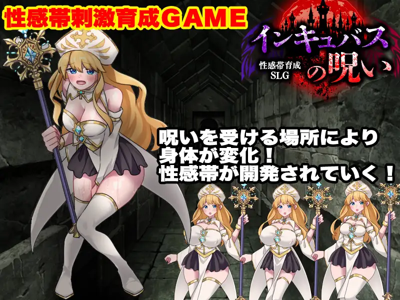 【RPG/魅魔/堕落/异种X】敏感带培育SLG 梦魔的诅咒/性感帯育成SLG インキュバスの呪い AI汉化版[6月新作/1G]