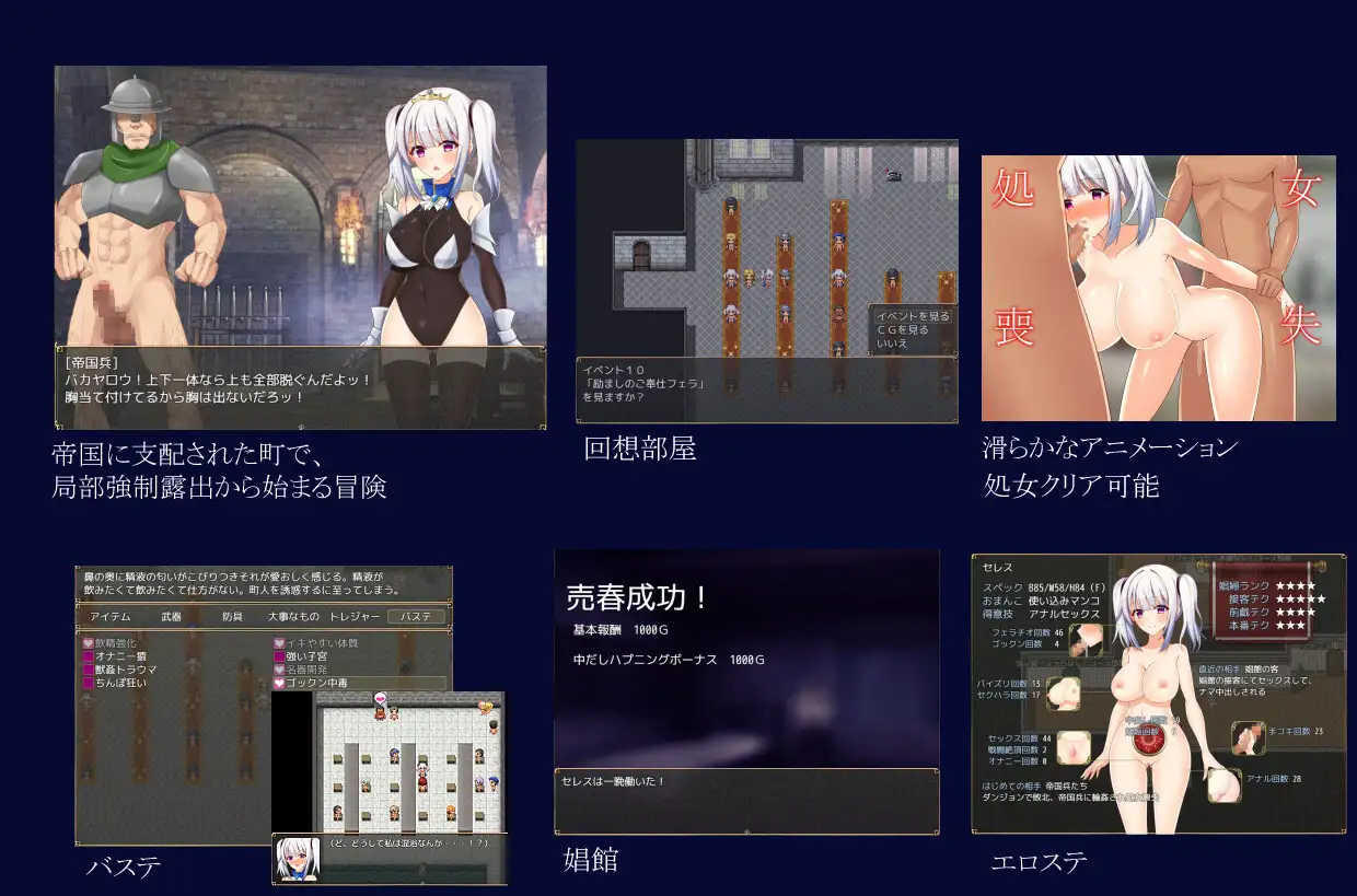 【RPG/怀孕/羞辱】费拉提公主塞莱斯蒂娅/フェラテの王女セレスティア[Ver3.0]【PC+安卓/1.6G】