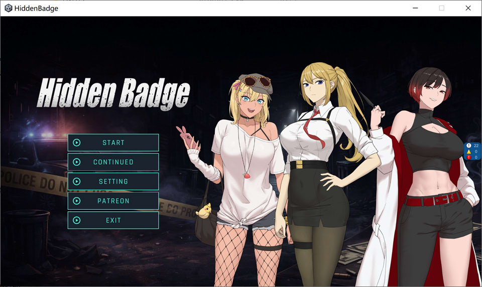 【RPG/无码/6月更新/800M】臥底治安官 Hidden Badge 官方中文版
